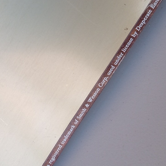 Tin Distressed Wall Art S&W Self Preservation - Picture 9 of 10